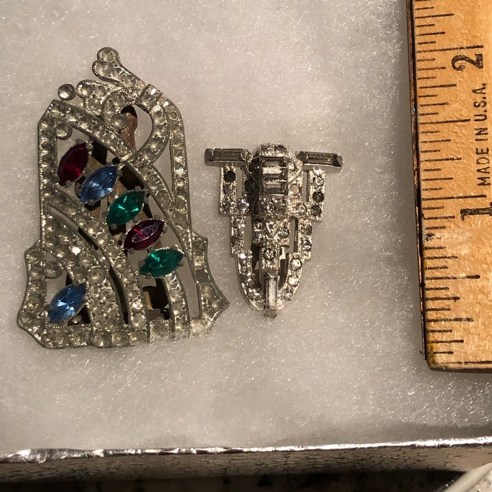 Antique Art Deco clips